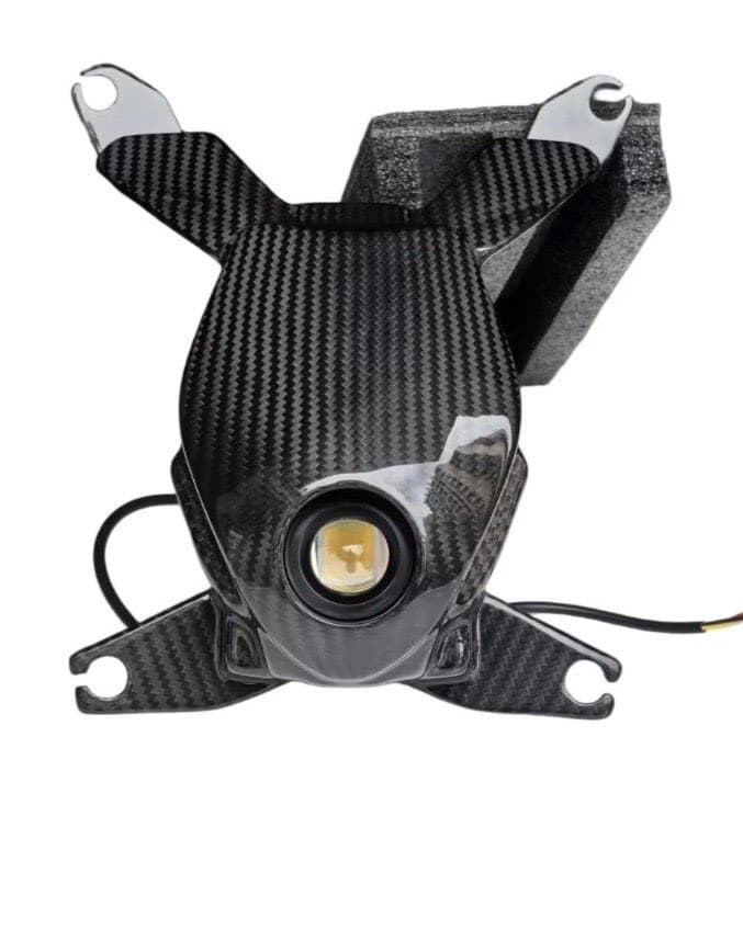 2011+ GSXR 600/750 Carbon Fiber Headlight Insert — view 1
